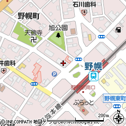 北海道江別市野幌町50-3周辺の地図