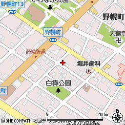 北海道江別市野幌町57-9周辺の地図