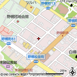 北海道江別市野幌町80-19周辺の地図