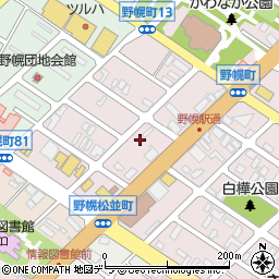 北海道江別市野幌町79-30周辺の地図