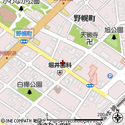 北海道江別市野幌町54-3周辺の地図