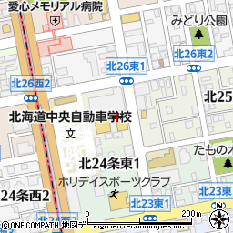 ネッツトヨタ札幌　中央店周辺の地図