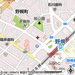 イエステーション江別店周辺の地図