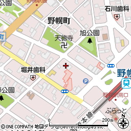 北海道江別市野幌町53-12周辺の地図