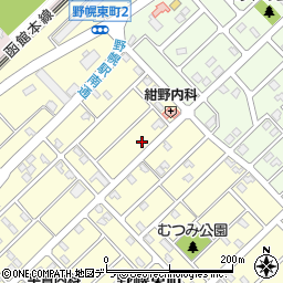 北海道江別市野幌東町18-5周辺の地図