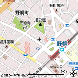 北海道江別市野幌町50-5周辺の地図