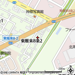 有限会社道北トロフィー商会　札幌店周辺の地図