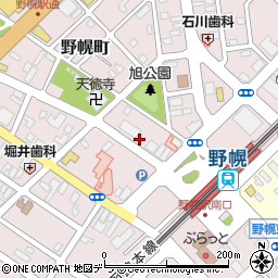 北海道江別市野幌町50-33周辺の地図