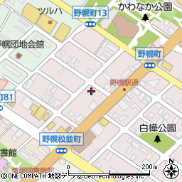 北海道江別市野幌町79-14周辺の地図