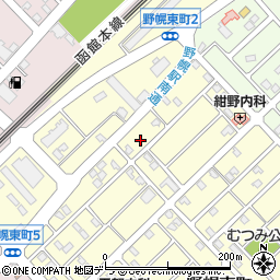 北海道江別市野幌東町15-5周辺の地図