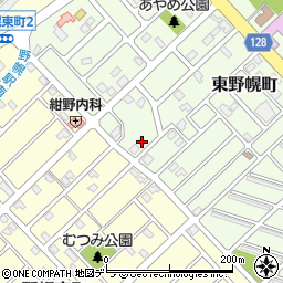 北海道江別市東野幌町23-8周辺の地図