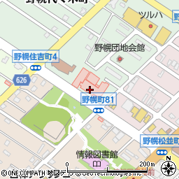 江別病院（渓和会）周辺の地図