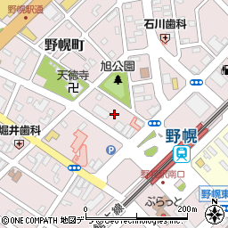 北海道江別市野幌町50-6周辺の地図