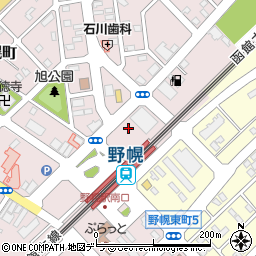 北海道江別市野幌町52-7周辺の地図