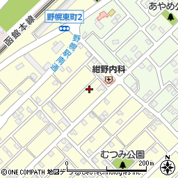 北海道江別市野幌東町18-17周辺の地図