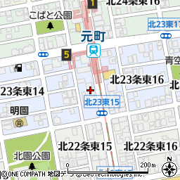札幌市　東区第１地域包括支援センター周辺の地図