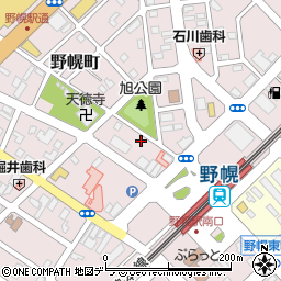 北海道江別市野幌町50-31周辺の地図