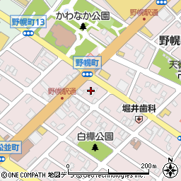 北海道江別市野幌町56周辺の地図