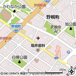 北海道江別市野幌町54-6周辺の地図
