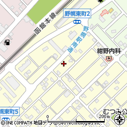 北海道江別市野幌東町15-11周辺の地図