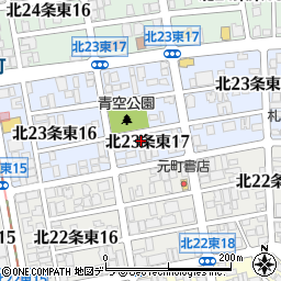 ライブラリ札幌居宅介護支援事業所周辺の地図