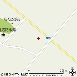 釧路太田農協　生乳検査所周辺の地図