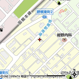 北海道江別市野幌東町15-1周辺の地図