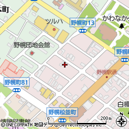 北海道江別市野幌町78-14周辺の地図
