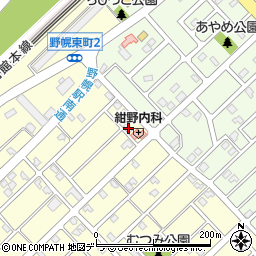 北海道江別市野幌東町19-6周辺の地図