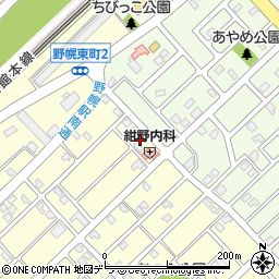 北海道江別市野幌東町19周辺の地図