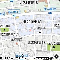 株式会社まるせい北海道周辺の地図