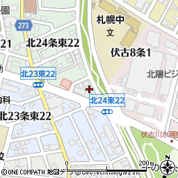 セイコーマート東区元町東店周辺の地図