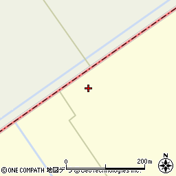 北海道空知郡南幌町南７線西4131周辺の地図