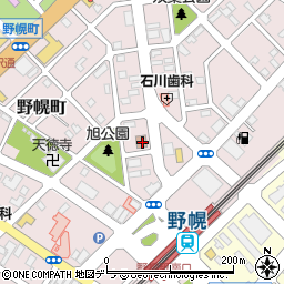 北海道江別市野幌町37-7周辺の地図