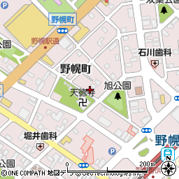 北海道江別市野幌町45-3周辺の地図