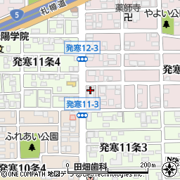 発寒北商店街振興組合周辺の地図
