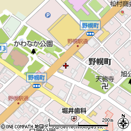 ラーメン山岡家 野幌店周辺の地図