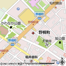 北海道江別市野幌町48-7周辺の地図