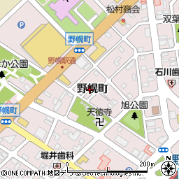 北海道江別市野幌町46-5周辺の地図