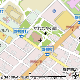 北海道江別市野幌町13周辺の地図