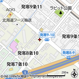 慶学館　発寒学舎周辺の地図