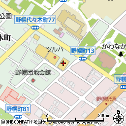 株式会社アイマトン　産直生鮮市場江別店周辺の地図
