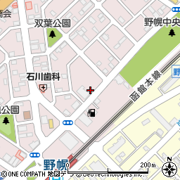 北海道江別市野幌町32-15周辺の地図