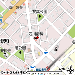 北海道江別市野幌町30-15周辺の地図