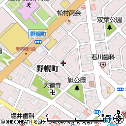 北海道江別市野幌町43-15周辺の地図