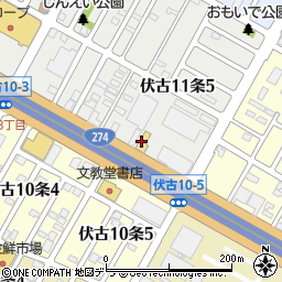 北海道三菱自動車販売（株）東店周辺の地図