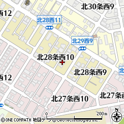 コットンウッドハイツ周辺の地図