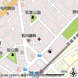 北海道江別市野幌町31-20周辺の地図