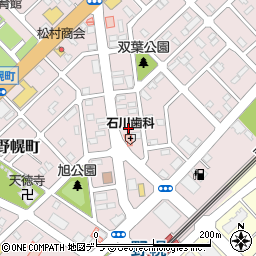 北海道江別市野幌町30周辺の地図