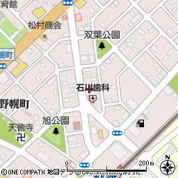 北海道江別市野幌町30-4周辺の地図